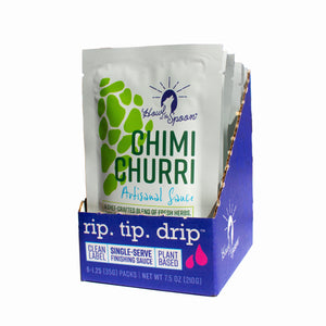 Howl at the Spoon's Chimichurri, 6 Single-Serve Sauces - No Preservatives, Natural, Plant Based, Vegan