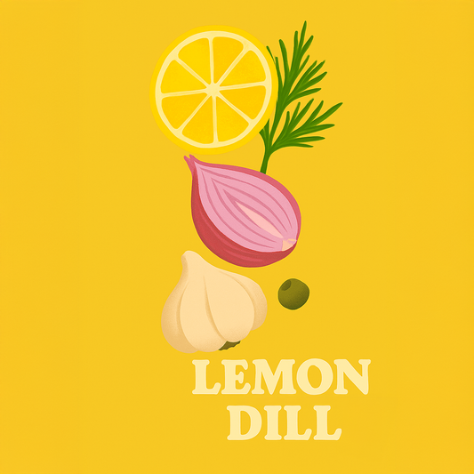 Lemon Dill Sauces (6) – Bright, Citrusy Flavor for Salmon, Chicken, Salads & More